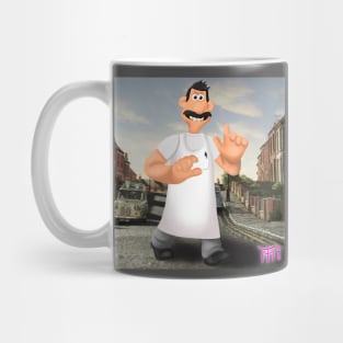 Burgers Bob Wallace and Gromit Mug